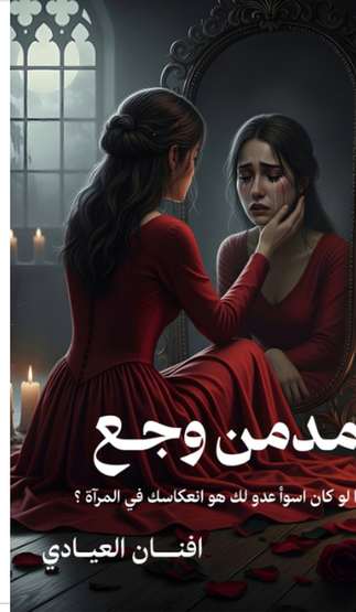 الغلاف الأمامي — مدمن وجع