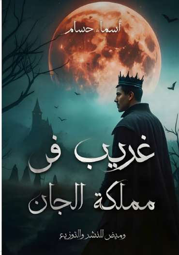 الغلاف الأمامي — غريب في مملكة الجان