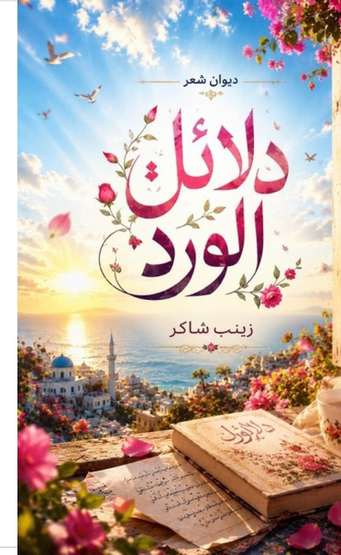 الغلاف الأمامي — دلائل الورد